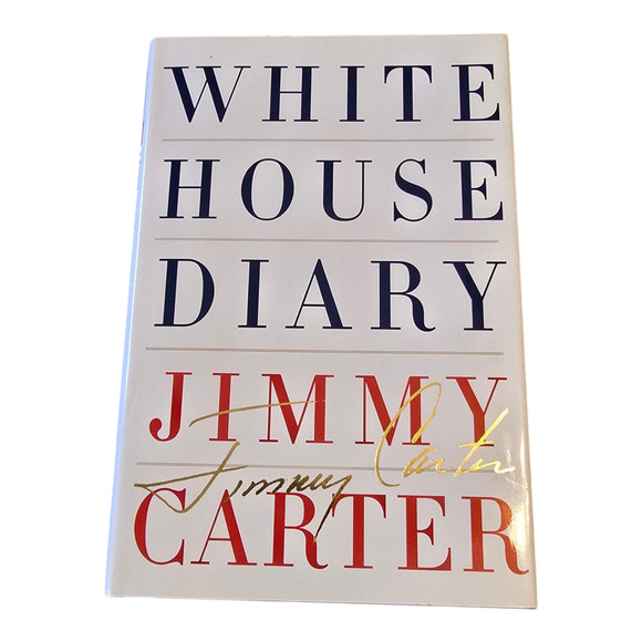 White House Diary by Jimmy Carter 1st Edition Hardcover 570 Pages - Picture 1 of 9